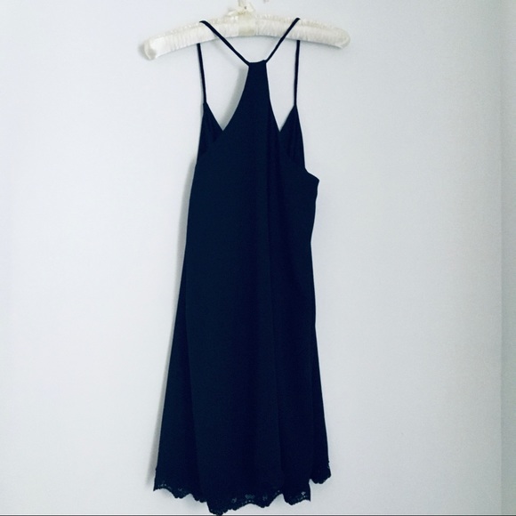 Forever 21 black A-line dress. Size M - Picture 2 of 3